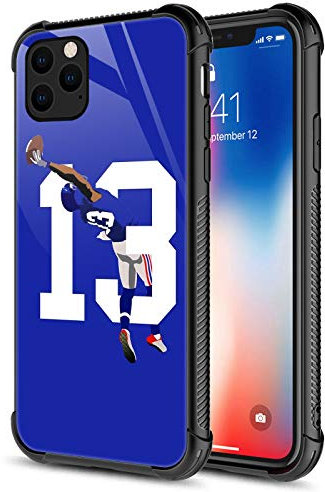 CARLOCA Compatible with iPhone 12 Mini Case,13 Odell Catch Football for iPhone 12 Mini Cases for Girls Boys,Graphic Design Shockproof Anti-Scratch Hard Back Case
