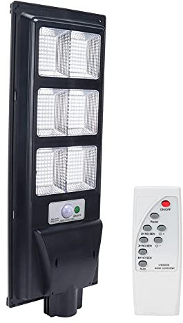 300W Réverbère Lampadaire Solaire Exterieur Lampadaires Solaires Extérieurs 324led Lampadaire Solaire Led étanche Pour Cour Jardin Rue Terrain De Basket