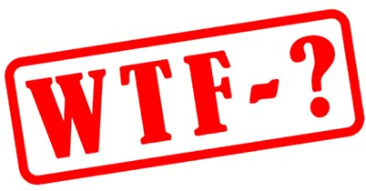 Satyaexports WTF-? Individueller Bürostempel, selbstfärbender Gummistempel, Stempel für Business, Design-53, Stempel-Nr. P20