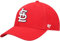 '47 MLB Team Color Legend MVP verstellbare Mütze für Erwachsene, Einheitsgröße, St. Louis Cardinals Rot, Einheitsgröße