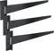 IRONTITE® 3 Pack Black T Hinges 400mm (16), Gate Hinges for Wooden Gates Or Garden Shed Hinges, These Garden Gate Hinges are Black Coated for Lasting Weather Protection