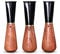 MUXIANG 3 Pcs Zigarrenmundstückhalter TIP Zigarrenfilter handgefertigt Rosenholz (40,42and 44 Ring)