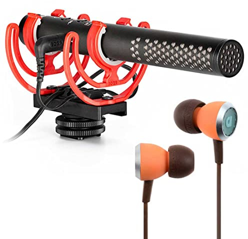 Rode Videomic NTG - Micrófono para cámara y vídeo (incluye auriculares)