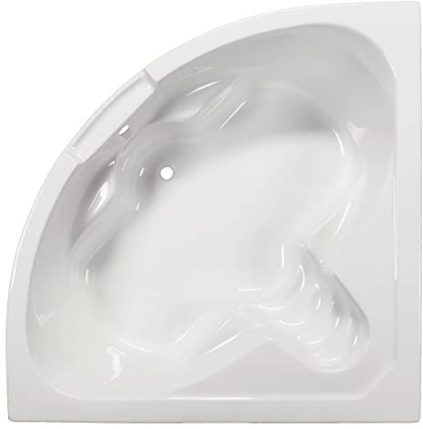 Sanotechnik Rivera 140/150 Baignoire d'angle 150 x 150 x 47,5 cm
