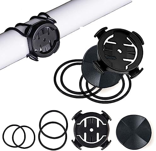 Supporto Computer Bici per Garmin GPS Supporto per Bicicletta Garmin GPS, Supporto Manubrio per Cronometro Bicicletta Compatibile con Garmin Edge 130 200 500 510 520 530 800 810 1000 iGPSPORT 2 Pcs