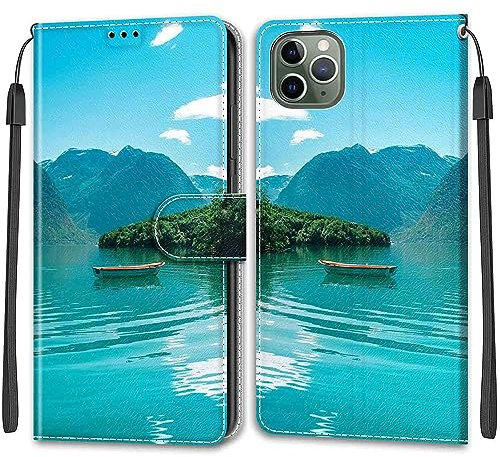 Cover per iPhone 11 Pro, Flip Caso in PU Pelle Premium Portafoglio Custodia [Kickstand] [Slot per Schede] [Chiusura Magnetica] Custodia per iPhone 11 Pro