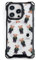 ETUUI Clear Case Teddy Motiv Hülle mit Ösen iPhone 14 | hochwertige Schutzhülle, Rundumschutz Handyhülle