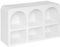 Atmosphera - Meuble 6 niches soleya 110x71,5cm Blanc