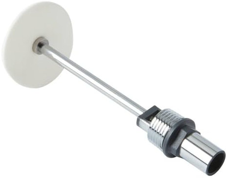 Milano Anthracite Radiator Flow Diverter - 15mm Inlet