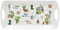 The Leonardo Collection - Bandeja de Dedos Verdes Mediana para Servir Platos, bandejas de Servir para Accesorios de Cocina, Bonita Bandeja para Servir Alimentos y bandejas de té para Servir Alimentos