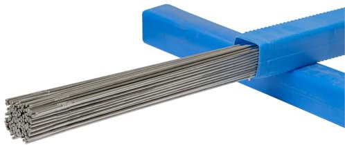 Generisch 1kg VA Edelstahl Schweißstäbe - Länge 1000mm, V2A 1.4316 308L - WIG, MIG/MAG (? 2,4 mm)