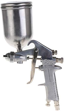 F75 - Pulverizador neumático profesional para pintura de aleación, herramienta atomizadora para pintura para coches, muebles, herramientas eléctricas, kit combinado