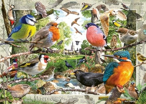 Ravensburger Our Feathered Friends 1000 Piece Jigsaw Puzzles for Kids Age 12+