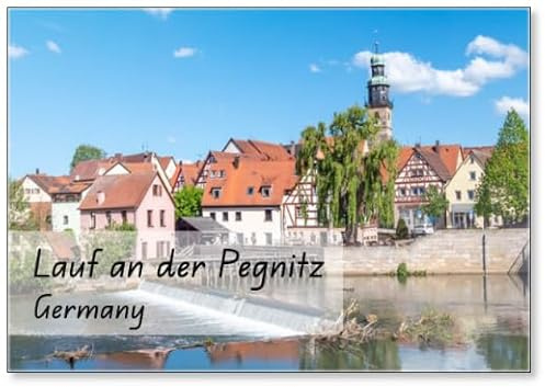 Lauf An Der Pegnitz in Bayern Kühlschrankmagnet
