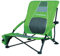 STRONGBACK 2.0 Low Gravity Supporto lombare integrato, sedia da spiaggia pieghevole portatile resistente per adulti, verde lime, standard
