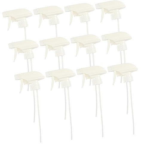 PAMINGONO 12St Sprühflasche Düse nozzle sprühdüse spritzflaschen fragrances die duftakademie Sprühflaschenkopf Sprühflaschenverschlüsse werkzeug Flasche Sprühkopf Flaschensprühkopf pp Weiß