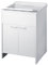 Mobile lavatoio in PVC colore bianco 60x60x85H cm - Laden