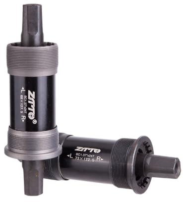 Movimento Centrale Perno Quadro Movimento centrale conico quadrato for bicicletta 103 107 110,5 113 116 118 120 122,5 124,5 127,5 mm con filettatura inglese Movimento Centrale Mtb(ZTTO 68x107L)