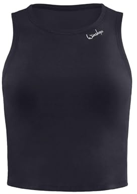 WINSHAPE Damen Functional Comfort Cropped Tanktop Aet136c Trägershirt/Cami Shirt