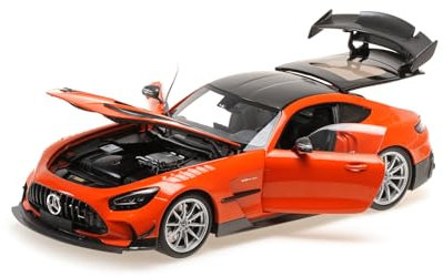 Minichamps 110032024 - Mercede. A-M-G GT Black Series Orange with Silver Wheels 2021 - maßstab 1/18 - Modellauto