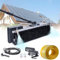 Machine de Nettoyage de Panneaux Photovoltaïques à Tige Télescopique,équipement de Nettoyage Solaire,Kit de Perche Alimentée en Eau Photovoltaïque,Brosse de Nettoyage à Eau Rotative à 360°,7.5M/25Ft