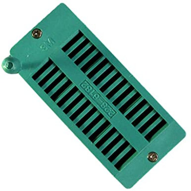 28 Pin ZIF IC Test DIP Socket 2.54mm Pitch Narrow