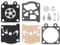 Briny River 1Set Carburetor Gasket Repair Kit Compatible with Husqvarna 136 137 141 Compatible with Walbro WT 289 540 542 660