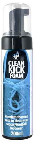 Glove Glu Clean Kick Premium Nettoyant pour chaussures de football, bleu et noir, 200ml (Pack of 1)