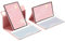 TSATAULE Funda con Teclado para Huawei Matepad Pad/Air de 11,5 Pulgadas, Giratoria 360°,Contiene Ñ, Retroiluminación De 7 Colores Y Teclado Bluetooth Desmontable.,Rosado