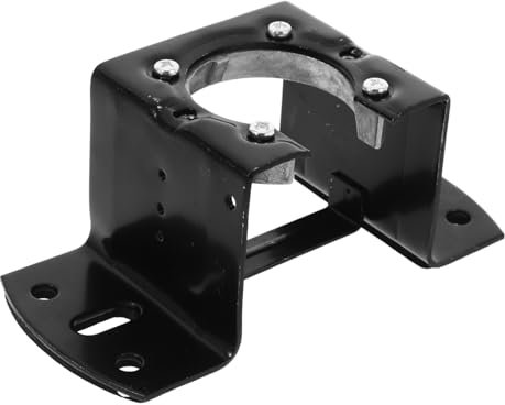 SHINEOFI Ceiling Fan Mounting Kit Sloped Bracket for Cathedral Canopy Black Installation for Ceiling Fans User Friendly Setup with Comprehensive Support