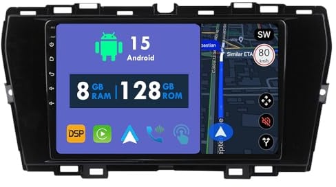 RoverOne 8G+128G CarPlay Stereo für SsangYong Tivolan Tivoli 2019 2020 2021 mit Android Auto Radio GPS Navi Bluetooth RDS WiFi Touchscreen Head Unit Multimedia Player