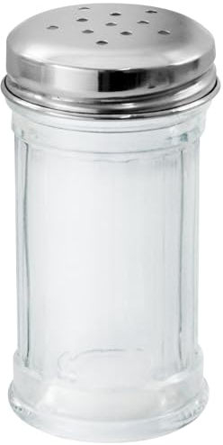 Fackelmann Cuisine en Verre 9 cm Basic, Saupoudreuse Type 1,