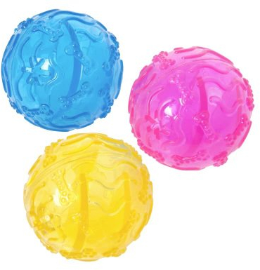 Karlie Hundespielzeug Tpr Ball, durchmesser 8 cm, farblich Sortiert