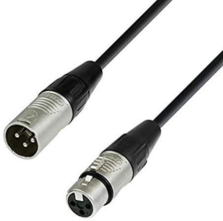 Adam Hall Cables 4 STAR DMF 1000 - Câble DMX REAN XLR mâle vers XLR femelle 10 m