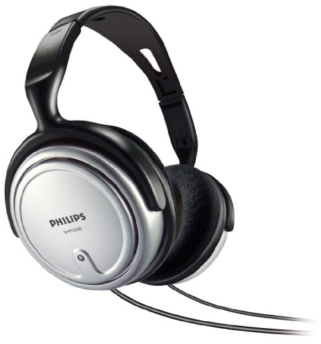 Philips Kabelgebundene TV-Kopfhörer für den Innenbereich (überragend 15 – 22000 Hz, 106 dB, OFC 6 m)