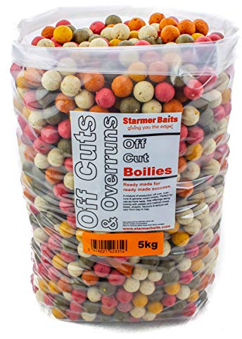 starmerbaits Carp fishing Boilies 5kg bag Mixed off cuts and over runs mixed sizes and colour