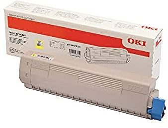 Oki 46471101 Original Toner Pack of 1, Gelb