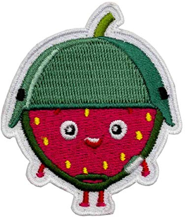 Café Viereck ® Bundeswehr Fun Patch Gestickt mit Klett – 5,2 cm x 6 cm