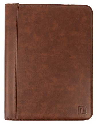 Negotia - Rigide Vintage Porte Documents A4 - Conferencier Cuir Homme - E`critoire En Cuir - Porte-Documents Pour Hommes Et Femmes