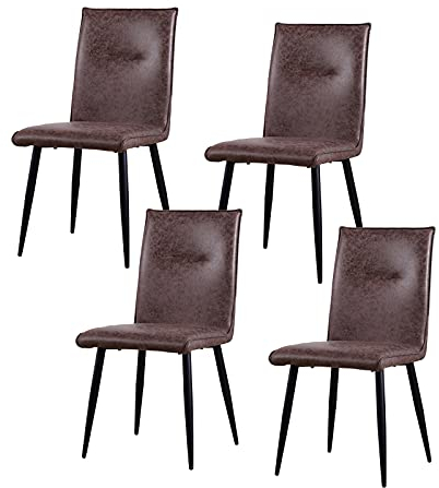 HTI-Living Stuhl Salinas Antikbraun Esszimmerstuhl 4-teilig