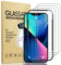 Yastouay iPhone 13/ 13 Pro/ 14 Screen Protector Tempered Glass 6.1-Inch, Full Coverage, Easy Installation Kit, 9H Hardness, Anti-Scratch, HD-Clear, Bubble Free, Case-Friendly, 3-Pack