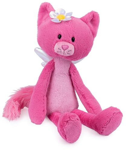 GUND Take Along Friends Maeve Rose Fairy Cat Plush Toy, Cat Stuffed Animal for Ages 1 and Up, Pink, 38.1 cm