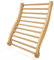 Pasithea Sauna-Rückenlehne Canadian Red Cedar - Rutschfestes, Ungiftiges, Komfortables S-Form Design - Saunasessel mit Rückenlehne, Saunazubehör für Jede Fass- oder Infrarot-Sauna (1 Stück)