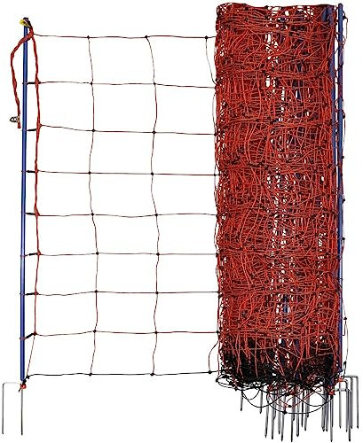 Kerbl AKO OviNet Premium, 50m, orange, 108cm, Doppelspitze, 27803