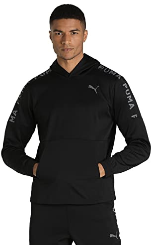 PUMA Herren Fit Pwrfleece Hoodie Sweatshirt (1er Pack)