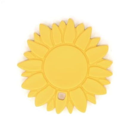OB DESIGNS - Baby-Beißspielzeug aus umweltfreundlichem, lebensmittelechtem Silikon aus Sand, flexibel und sicher, Geschenkidee