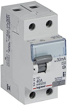 Legrand 2P 403036 A TX3 403036, Disjoncteur Différentiel 40A 30mA