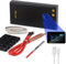 Hanchen Saldatrice A Punti Mini Con Display LCD 7500 mAh 18650 Saldatrice A Punti A Batteria Portatile Con 80 Ingranaggi Regolabili/Foglio Di Nichel Da 2 M Per La Casa Fai Da Te (Display LCD)