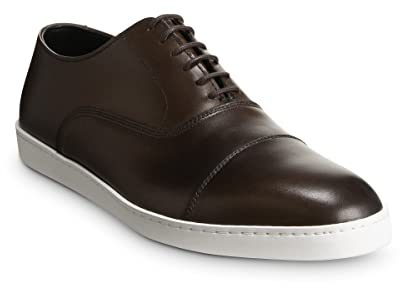 Allen Edmonds Herren Park Sneaker Cap Toes, Braun, 45 EU