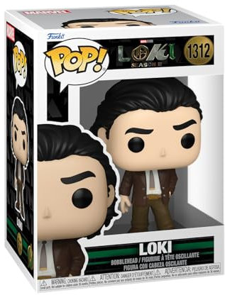 Funko Pop! Marvel: Loki - Loki - Figurine en Vinyle à Collectionner - Idée de Cadeau - Produits Officiels - Jouets pour Les Enfants et Adultes - TV Fans - Modèle de Figurine pour Les Collectionneurs
